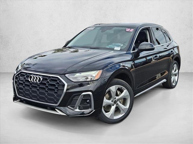 used 2022 Audi Q5 car, priced at $27,998