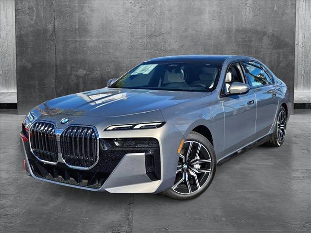 new 2025 BMW 740 car, priced at $100,325