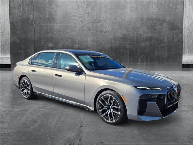 new 2025 BMW 740 car, priced at $100,325