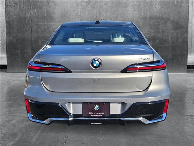 new 2025 BMW 740 car, priced at $100,325