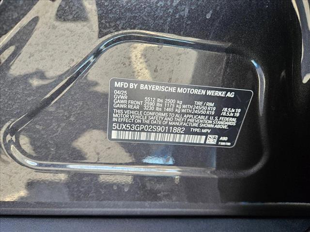 new 2025 BMW X3 car, priced at $55,460