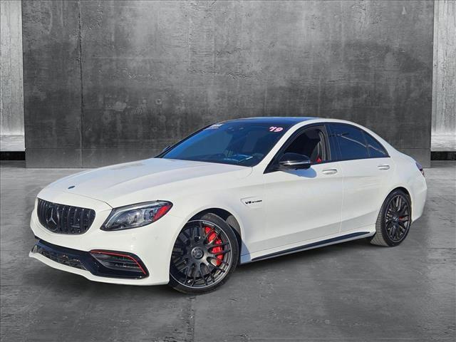 used 2019 Mercedes-Benz AMG C 63 car, priced at $47,991