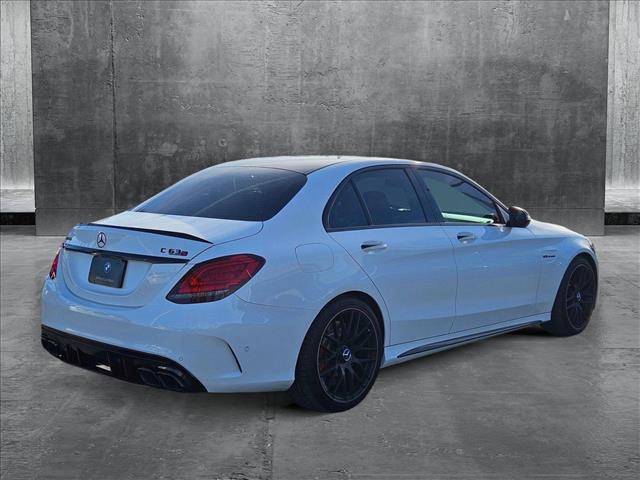 used 2019 Mercedes-Benz AMG C 63 car, priced at $47,991