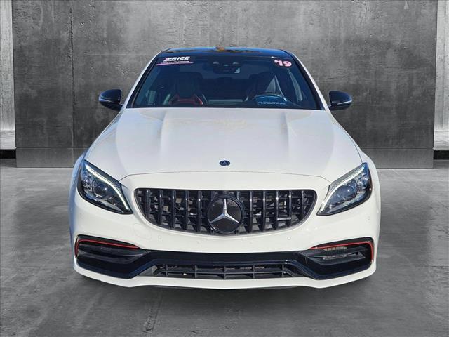 used 2019 Mercedes-Benz AMG C 63 car, priced at $47,991