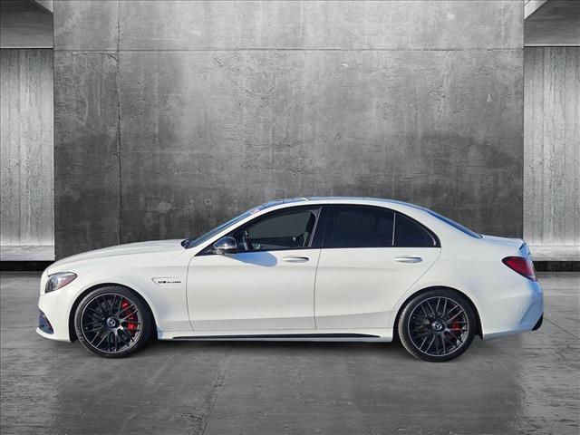 used 2019 Mercedes-Benz AMG C 63 car, priced at $47,991