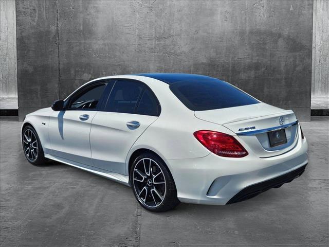 used 2018 Mercedes-Benz AMG C 43 car, priced at $29,995