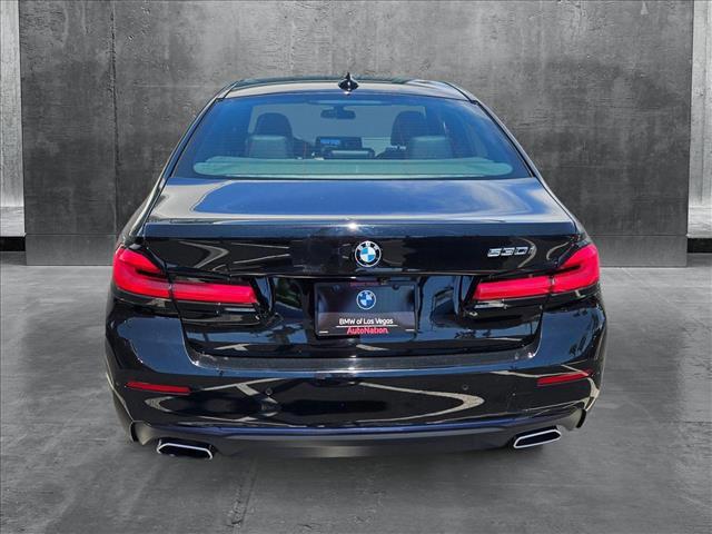 used 2022 BMW 530 car, priced at $38,444