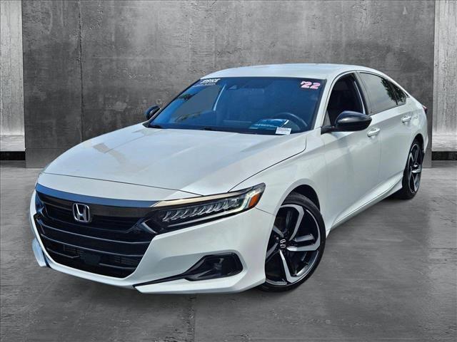 used 2022 Honda Accord car, priced at $24,495