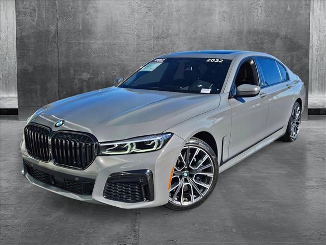 used 2022 BMW 740 car, priced at $50,705