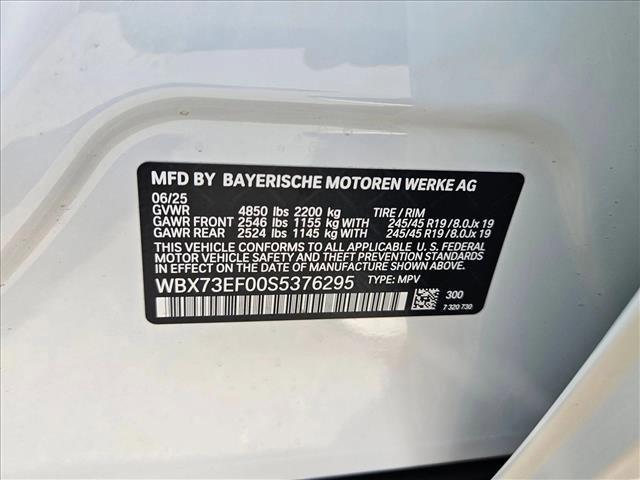 new 2025 BMW X1 car, priced at $47,115