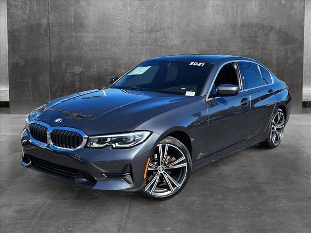 used 2021 BMW 330 car, priced at $28,455