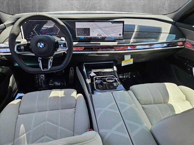 new 2025 BMW 740 car, priced at $107,975