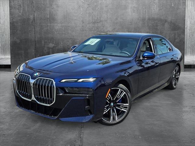 new 2025 BMW 740 car, priced at $107,975