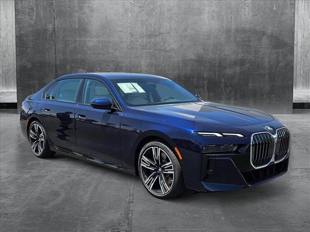 new 2025 BMW 740 car, priced at $107,975