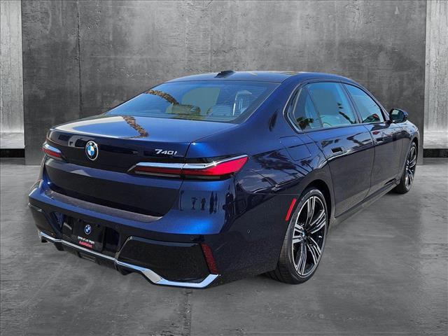new 2025 BMW 740 car, priced at $107,975