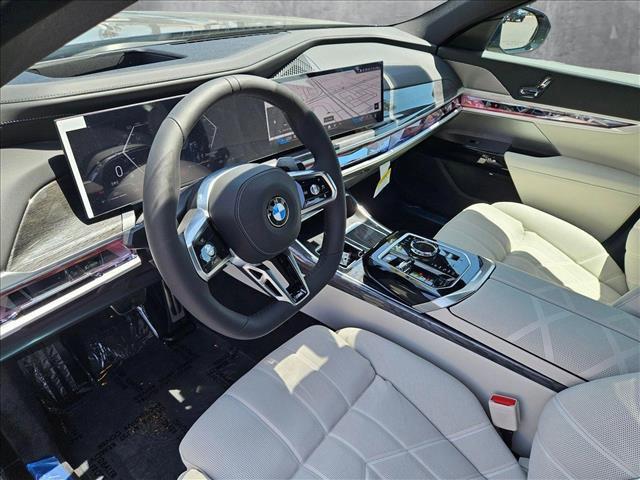 new 2025 BMW 740 car, priced at $107,975