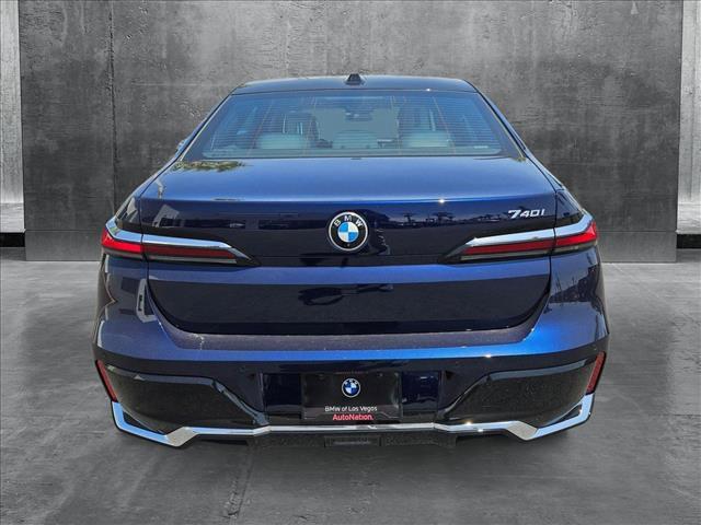new 2025 BMW 740 car, priced at $107,975
