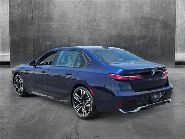 new 2025 BMW 740 car, priced at $107,975