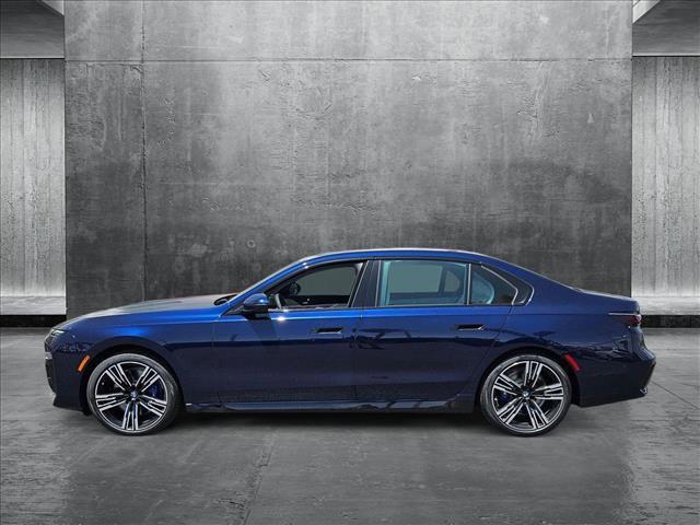 new 2025 BMW 740 car, priced at $107,975