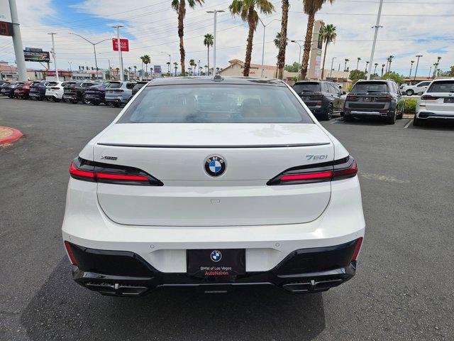 new 2025 BMW 760 car, priced at $141,455