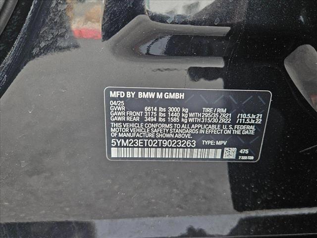 new 2026 BMW X6 M car, priced at $139,900