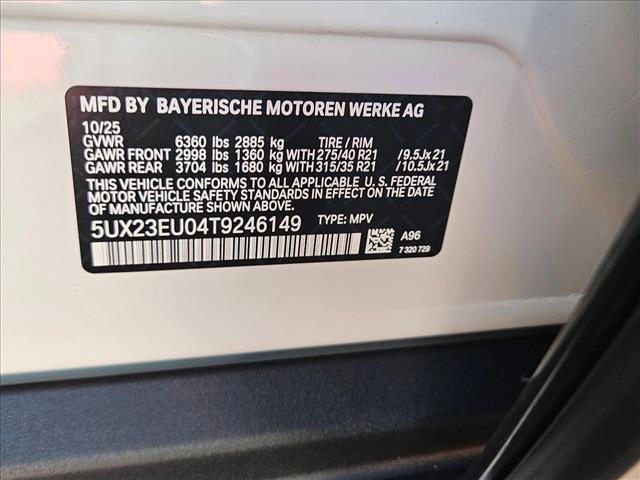 new 2026 BMW X5 car, priced at $80,150