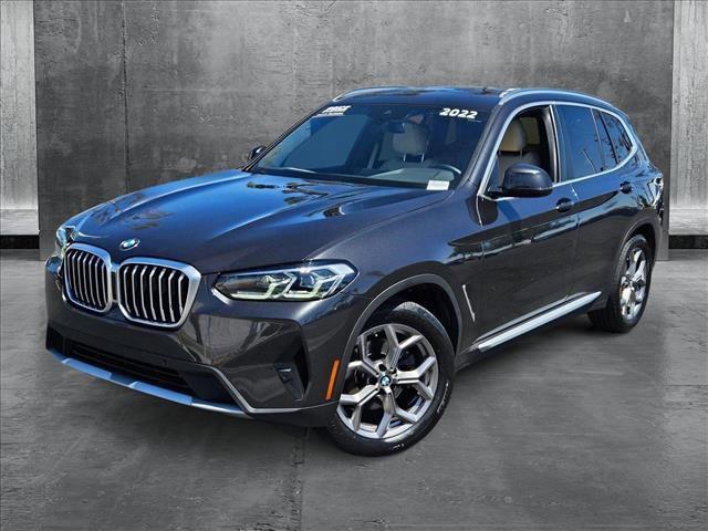 used 2022 BMW X3 car, priced at $34,555