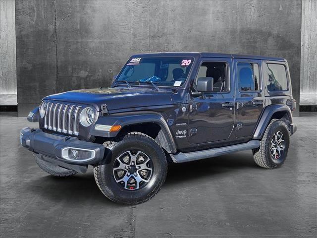 used 2020 Jeep Wrangler Unlimited car, priced at $32,664