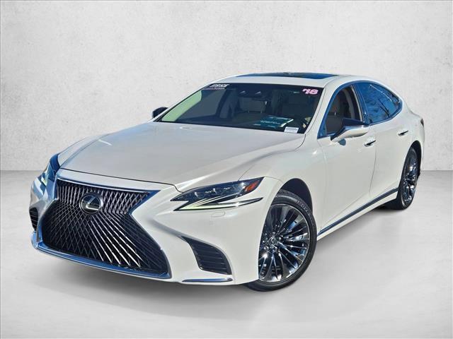 used 2018 Lexus LS 500 car, priced at $34,998