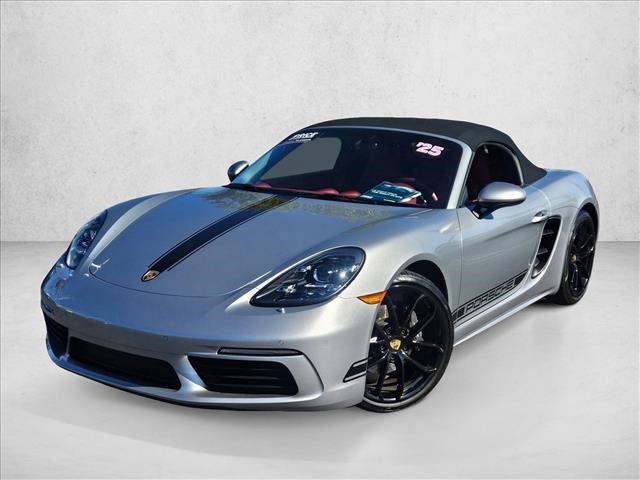 used 2025 Porsche 718 Boxster car, priced at $90,995