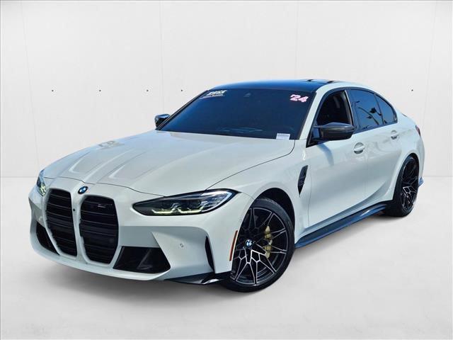 used 2024 BMW M3 car, priced at $87,374