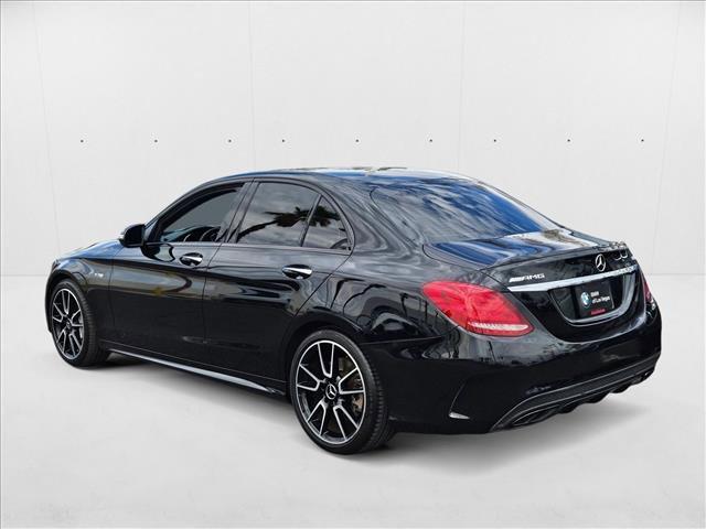 used 2018 Mercedes-Benz AMG C 43 car, priced at $27,998