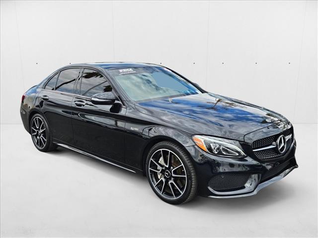 used 2018 Mercedes-Benz AMG C 43 car, priced at $27,998