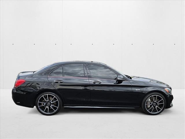 used 2018 Mercedes-Benz AMG C 43 car, priced at $27,998