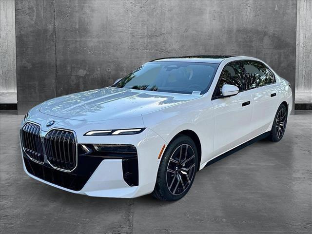 new 2025 BMW 740 car, priced at $104,875