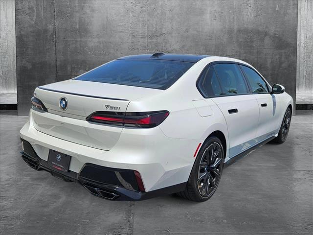 new 2025 BMW 760 car, priced at $129,625