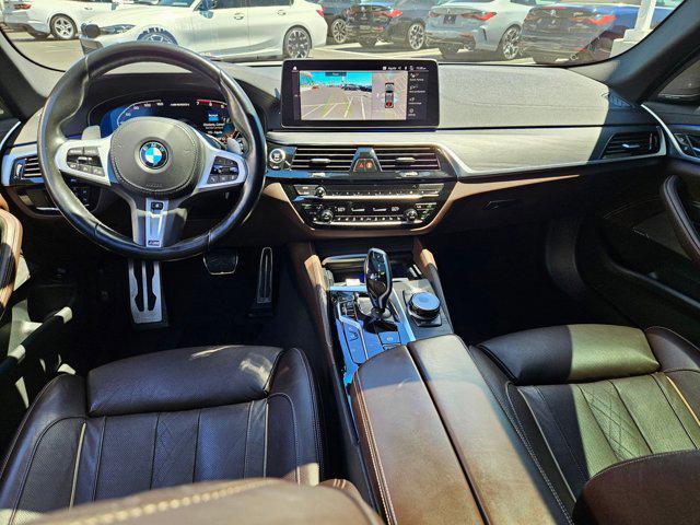 used 2021 BMW M550 car, priced at $45,998