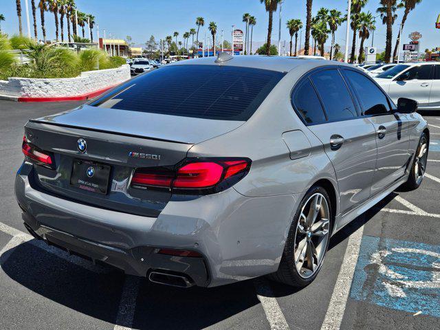 used 2021 BMW M550 car, priced at $45,998