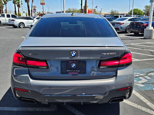 used 2021 BMW M550 car, priced at $45,998