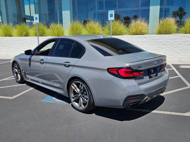 used 2021 BMW M550 car, priced at $45,998