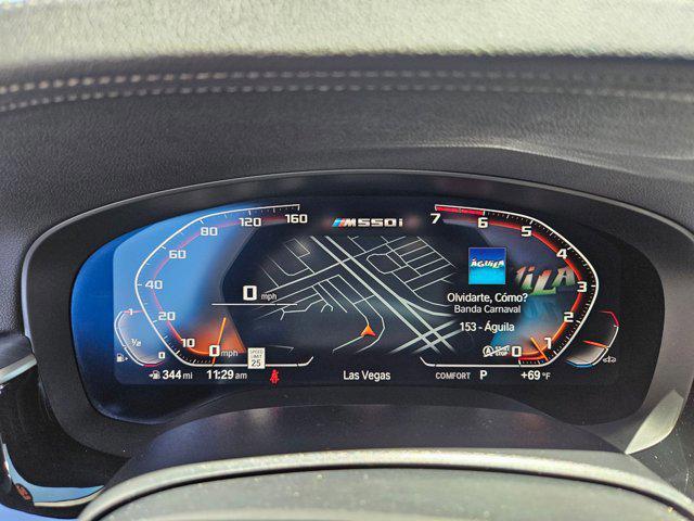 used 2021 BMW M550 car, priced at $45,998