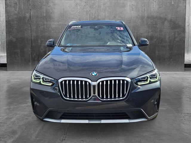 used 2022 BMW X3 car, priced at $33,995