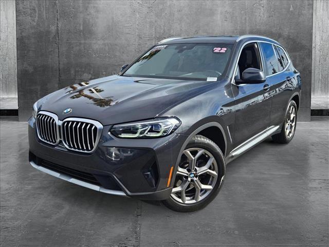 used 2022 BMW X3 car, priced at $33,995