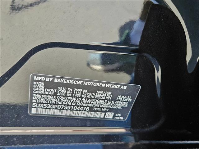 new 2025 BMW X3 car, priced at $58,060