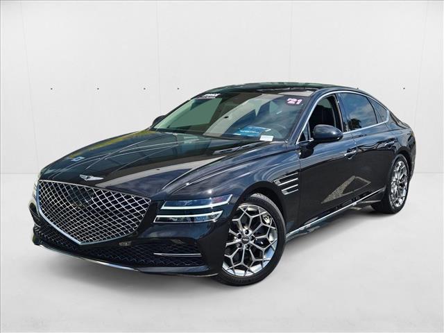 used 2021 Genesis G80 car, priced at $33,554