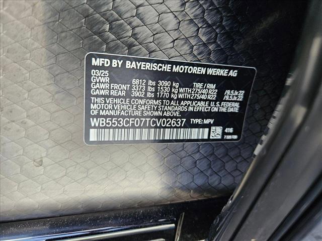 new 2026 BMW iX car, priced at $97,425