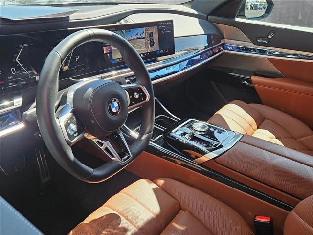 used 2023 BMW 740 car, priced at $74,363
