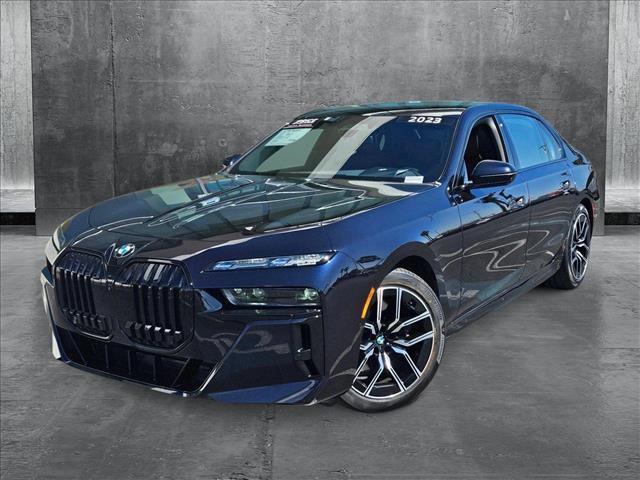 used 2023 BMW 740 car, priced at $74,363