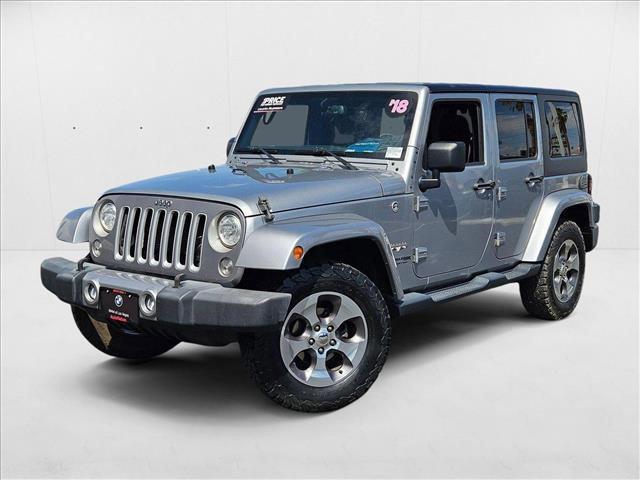 used 2018 Jeep Wrangler JK Unlimited car, priced at $22,667