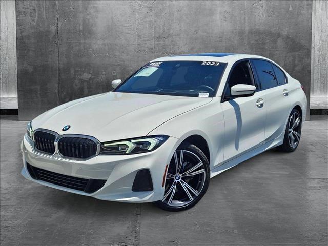 used 2023 BMW 330 car, priced at $36,998